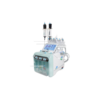 Hidrofacial H2-O2 9 en 1 (2ª generación) — Aqua Peel 7 Puntas, RF, Ultrasonido y Martillo Frío
