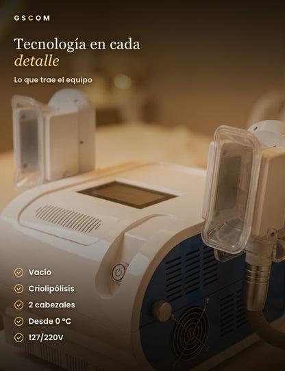 La tecnología del equipo