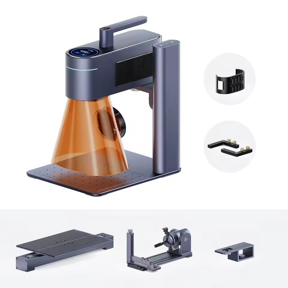 Grabadora Láser Profesional LaserPecker 4 – Diodo + Infrarrojo – Grabado en Casi Todos los Materiales