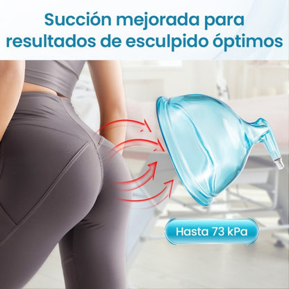 Vacumterapia Pro con Aval COFEPRIS con 5 Modos y Pantalla Táctil - Realzador Profesional de Glúteos —