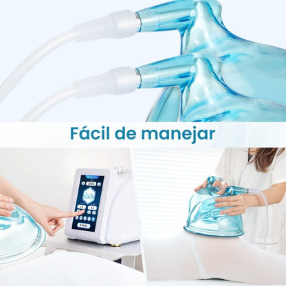 Vacumterapia Pro con Aval COFEPRIS con 5 Modos y Pantalla Táctil - Realzador Profesional de Glúteos —