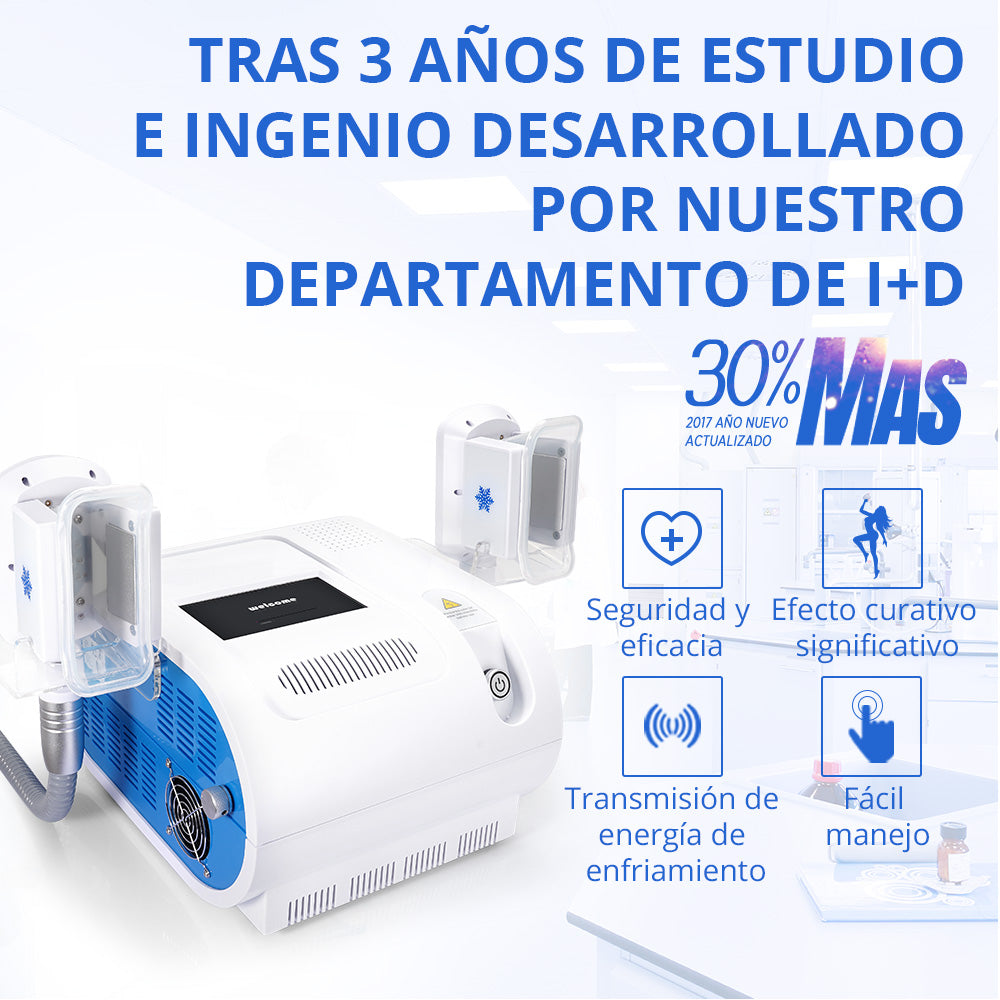 Criolipólisis Profesional 2 Cabezales – Reducción de Grasa, Modelado y Definición Corporal