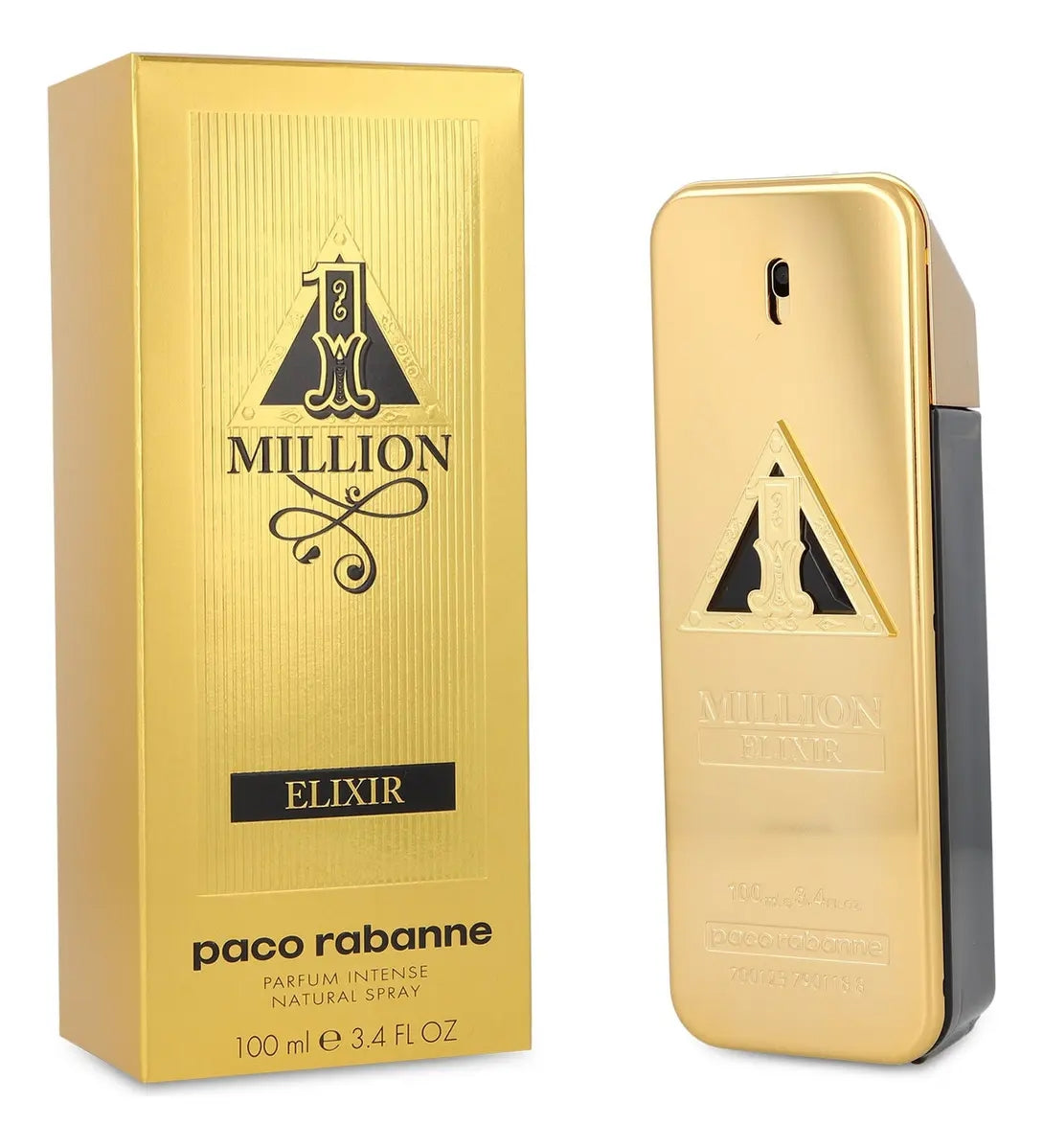 Rabanne 1 Million Perfume Rabane 1 Million Elixir Parfum Intense 100 ml masculino Intense Hombre Parfum Spray
