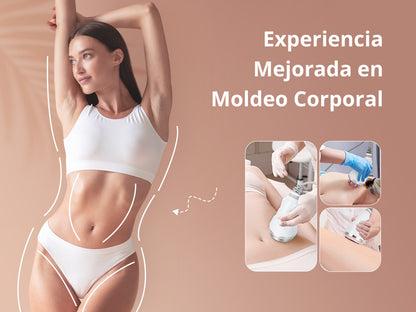 Multifuncional Radiofrecuencia Pro 9 en 1 Cavitación 40K, RF Frío/Calor, BIO+LED, Vacuum, Lipo Láser, Lifting Facial y Corporal