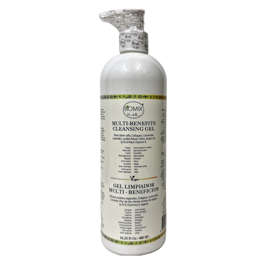 PORTADA REAL Gel Limpiador Multi-Beneficios 15 en 1 Biomix 480ml