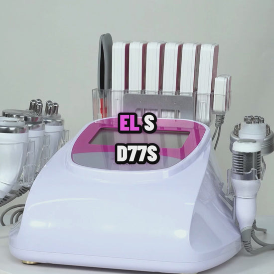 Equipo Estético 10 en 1: Radiofrecuencia Facial y Corporal, Cavitación 40K, Lipo — demostración en funcionamiento GSCOM