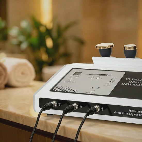 Ultrasonido Facial Profesional 1 MHz Cosmético 3 Cabezales — Rostro y Cuerpo | GSCOM