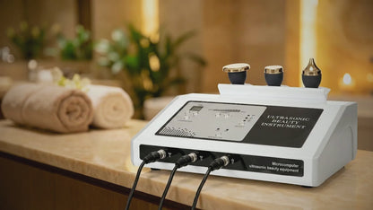 Ultrasonido Facial Profesional 1 MHz Cosmético 3 Cabezales — Rostro y Cuerpo | GSCOM
