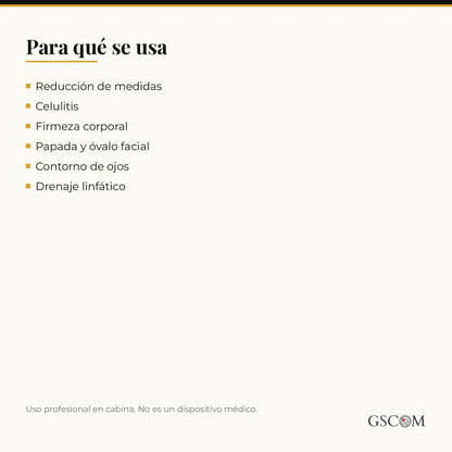 Cavitación 80K 6 en 1 Profesional — RF 3, 4 y 6 Polos, Vacumterapia y Lipoláser