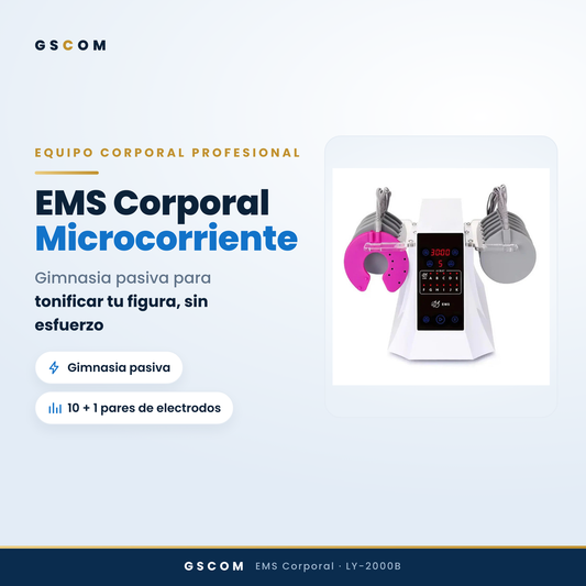 Equipo EMS Profesional Microcorriente Modelado Corporal Abdomen Brazos Glúteos Piernas Senos Reafirmante
