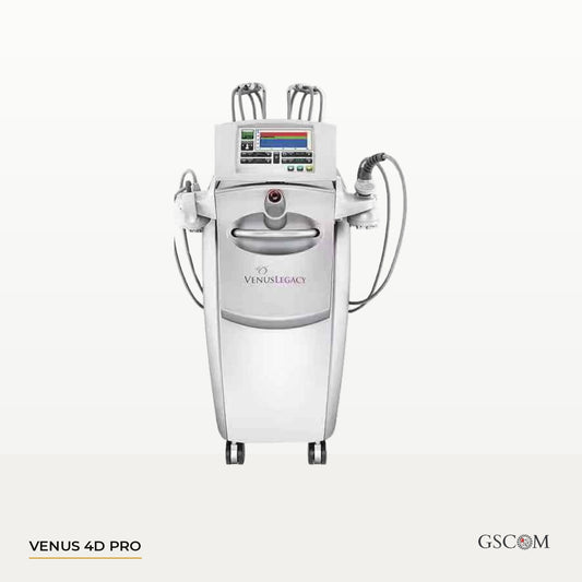 Venus 4D Pro — Radiofrecuencia Multipolar, PEMF y Succión | 4 Aplicadores, Facial y Corporal