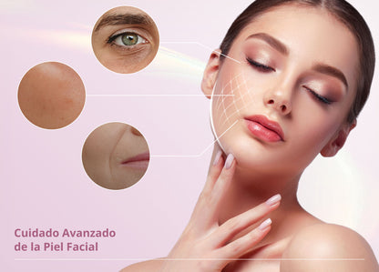 Multifuncional Radifrecuencia Pro 6 en 1 Cavitación 40K, RF Facial/Corporal, Vacuum, Lipo Láser y Lifting Ojos | Reafirma, Moldea y Rejuvenece