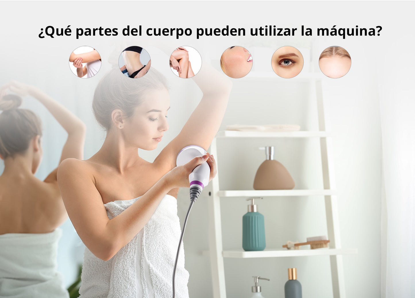 Equipo Radiofrecuencia 6 en 1 Cavitación 40K Pro 2.0, RF Facial/Corporal, Vacuum, Lipo Láser y Rejuvenecimiento Completo