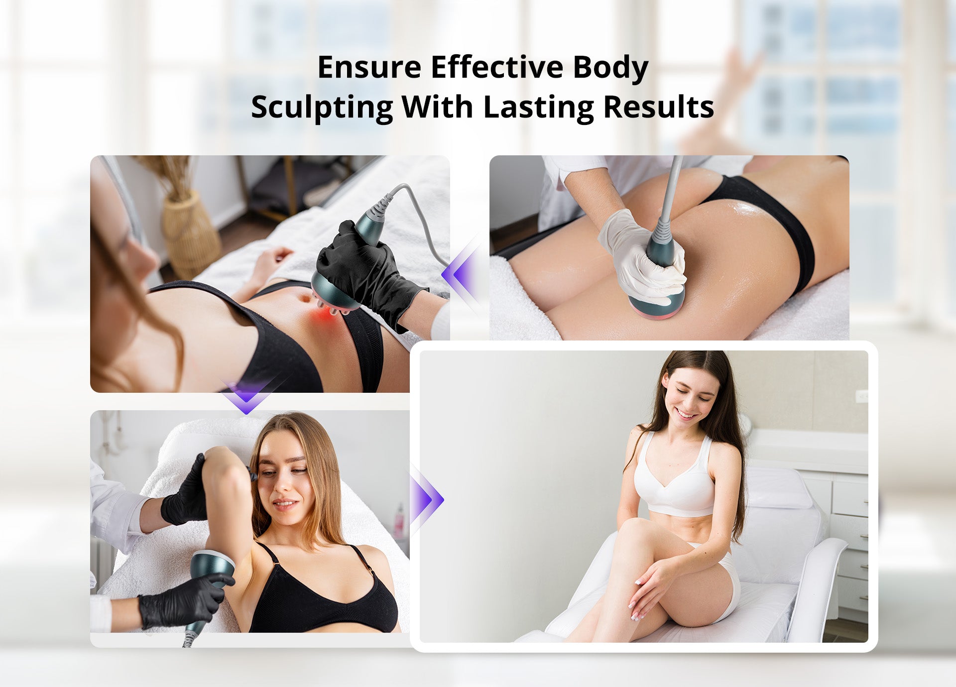 Multifuncional Estético Profesional 9 en 1 para SPA con  Cavitación 40K Avanzada, Radiofrecuencia Facial, Corporal y Ocular, Vacuum RF, LipoLaser, Martillo Frío-Calor, BIO, Fototerapia LED y Microcorriente