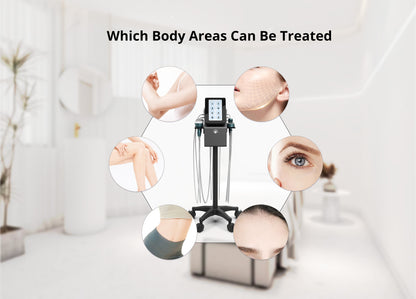 Multifuncional Estético Profesional 9 en 1 para SPA con  Cavitación 40K Avanzada, Radiofrecuencia Facial, Corporal y Ocular, Vacuum RF, LipoLaser, Martillo Frío-Calor, BIO, Fototerapia LED y Microcorriente