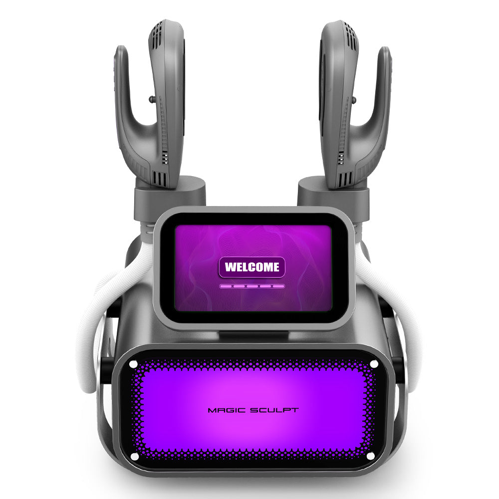 Equipo Profesional de Tonificación Muscular, Lifting Corporal y Reducción de Grasa | Tecnología EMT 6 Teslas, Gimnasia Pasiva.