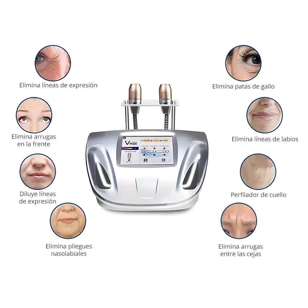 Máquina De Alta Frecuencia Facial Ultrasónica Hi Fu Tridimensional Vmax Levantamiento y Rejuvenecimiento Facial