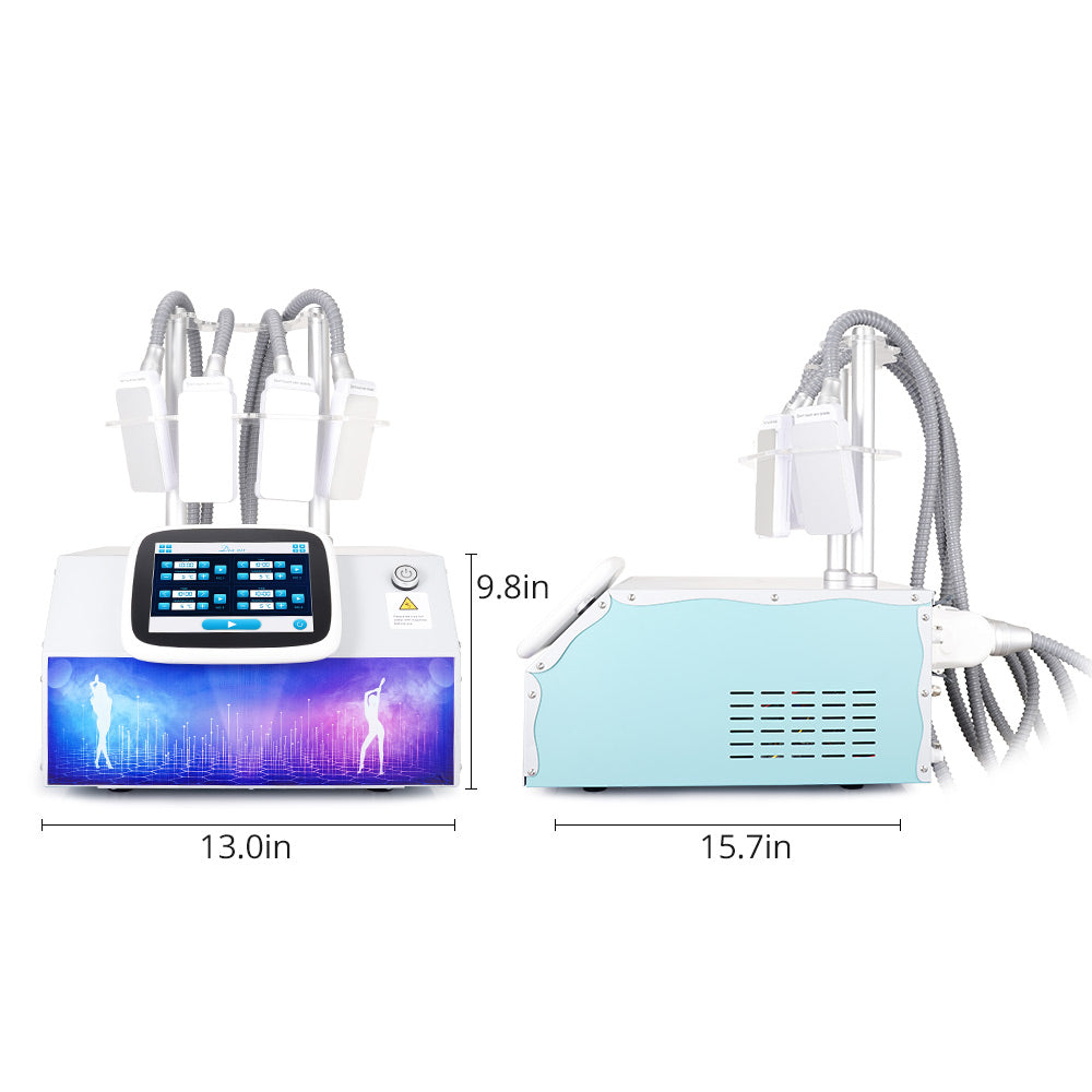 Criolipólisis Profesional 4 Cabezales – Reducción de Grasa, Modelado y Definición Corporal